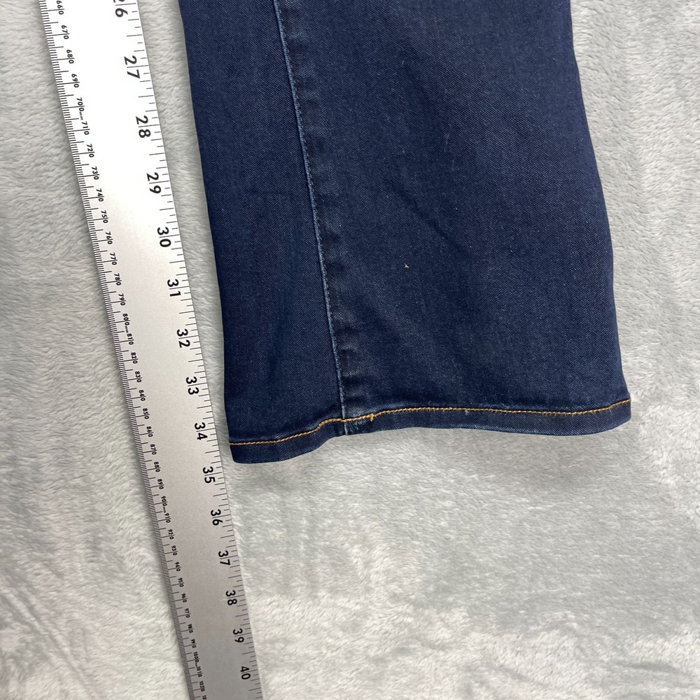 Lucky Brand Jeans Women 2/26L (28x35) Blue Denim Dark Wash Charlie Baby Boot Cut - Picture 9 of 10